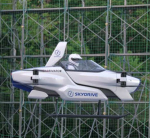 Japanese flying car test